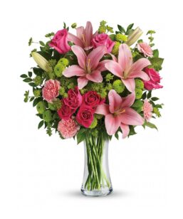 Colorful Teleflora Dressed Impress Bouquet